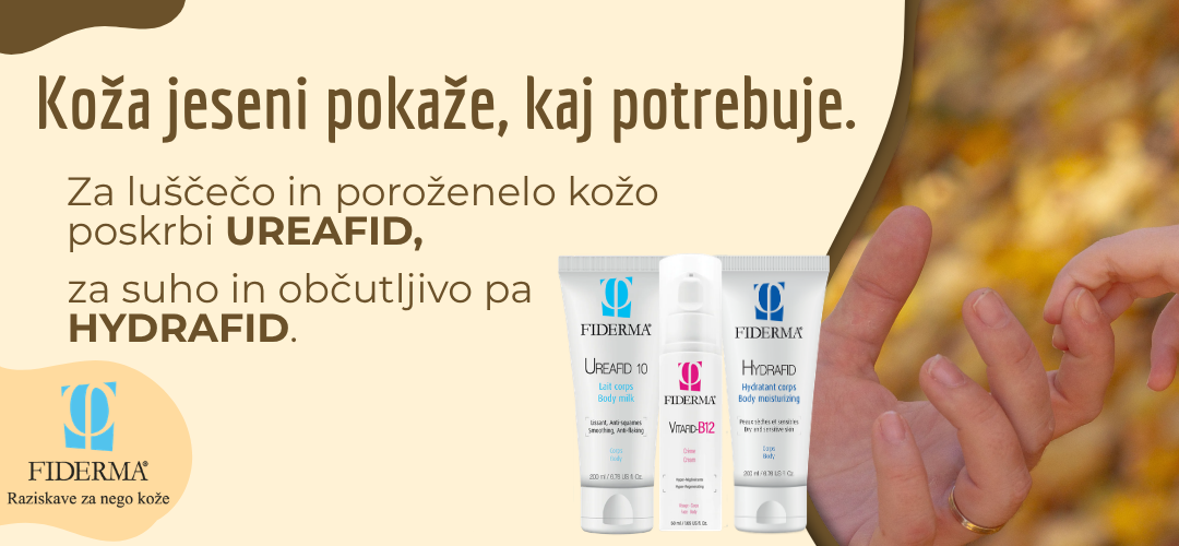 Jesenska nega kože s Fidermo