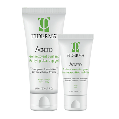 Paket: FIDERMA ACNEFID za nego kože z nepravilnostmi (AKCIJA)