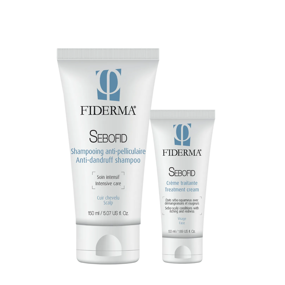 FIDERMA SEBOFID šampon+gratis krema SEBOFID za nego pri seboroičnem dermatitisu (AKCIJA)